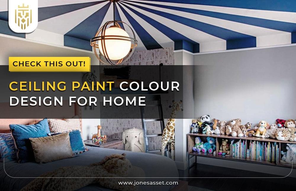 Ceiling Paint Colour Design for Home